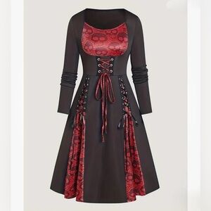 Gothic Flare Dress